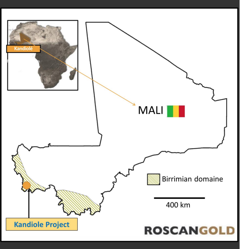 Roscan Gold - Property Map