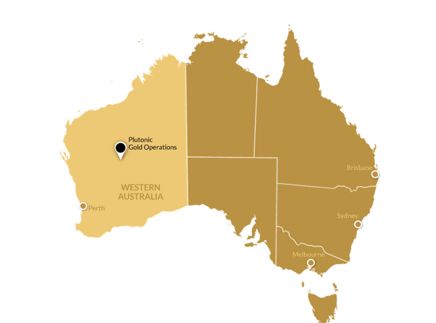 Superior Gold - Property Map