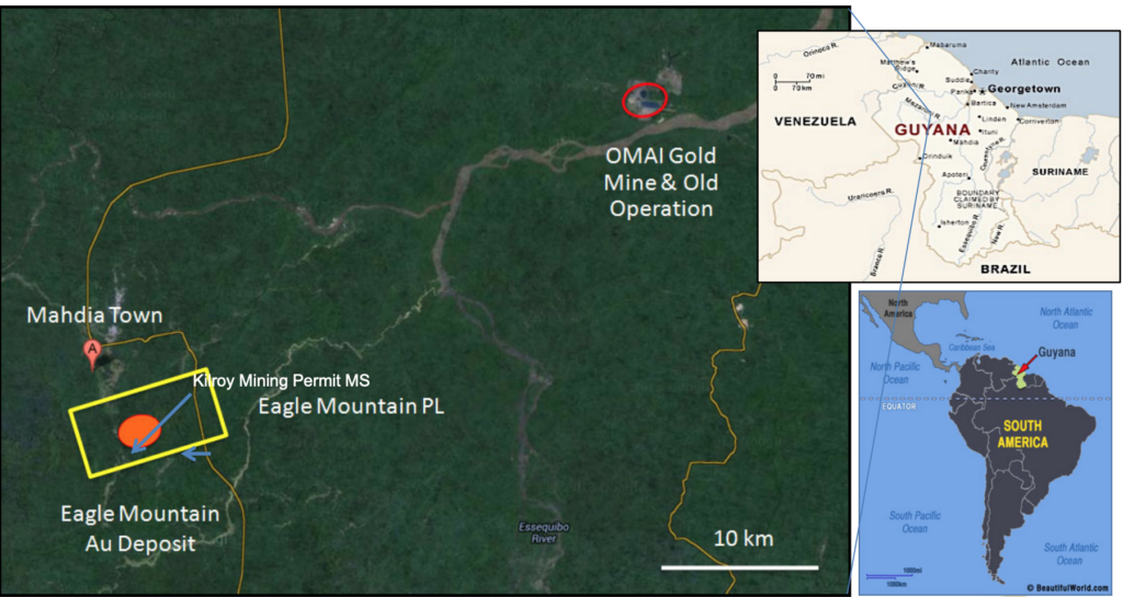Goldsource Mines - Property Map
